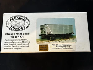 O gauge Parkside Dundas boxed PS25 BR 24.5T mineral wagon - UNASSEMBLED - Picture 1 of 2