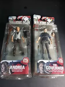 Figurine The Walking Dead Andrea e il Governatore nuove in confezione - Foto 1 di 6