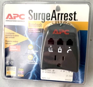 APC SurgeArrest Notebook Laptop Surge Protector 400V Model PNote 1 - New - Picture 1 of 6