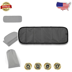 Insulated Blackout Window Cover for CRL Slider Bunk - Easy Magnetic Installation - Afbeelding 1 van 6