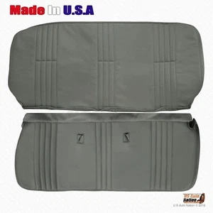 1997 1998 1999 Chevy Silverado Cheyenne W/T Bench Bottom & Top Vinyl Cover Gray - Picture 1 of 7