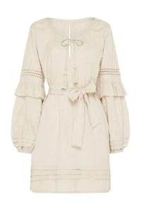Spell Designs Lola Tunic Dress Biscuit BNWT Size Medium - Picture 1 of 14