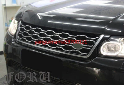 2019 Version For Land Rover Range Rover Sport 2014-2017 Front Grille Upper Grill - Image 1 of 2