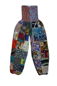 Boho Chic Baggy Harem Loose Pant Bohemian Beach Hippy Yoga Pants S/M