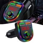 Car MP3 Player FM Transmitter with BT Compatible Hands Free Calling USB Charger