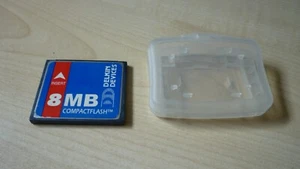 Delkin Devices 8mb Compact Flash memory card with case - Picture 1 of 3