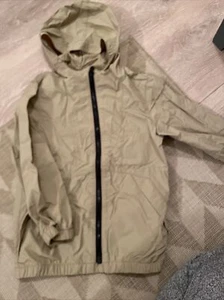 GAP Beige Rain Jacket Boy Size 4-5 - Picture 1 of 2