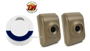 Sistema de alarma de seguridad Dakota Alert DCMA-4000 2 sensor de movimiento inalámbrico entrada - Imagen 1 de 8