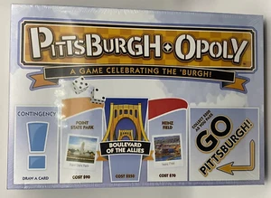 Pittsburgh-Opoly Board Game Steel City the Burgh - Picture 1 of 1