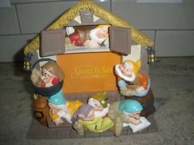 Marco de fotos auténtico 3D Blancanieves 7 enanos parques Disney *Pieza rara* Foto 1 de 4