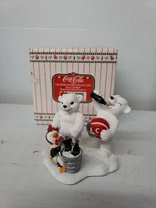 1998 Coca-Cola Polar Cubs Teamwork Wins Everytime Figur  - Bild 1 von 9