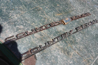 Новый из старых запасов 65 Ford Country седан RH или LH переднее крыло табличка надписи #C5AZ-16098-A - Изображение 1 из 4