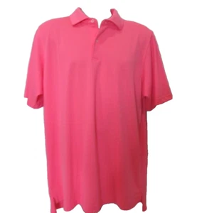 Polo de golf F&G Tech grande rosa - Imagen 1 de 6