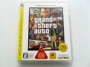 SONY PlayStation3 For JP System "Grand Theft Auto IV" w/Case Instruction Japan - Picture 1 of 10