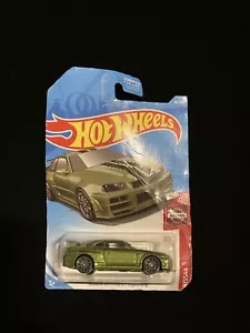 Hot Wheels Skyline GT-R 34 Green - Picture 1 of 2