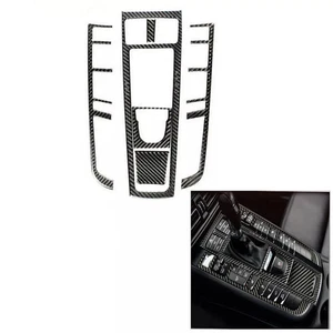Cubierta interior del panel de cambio de marchas de fibra de carbono 6 piezas para Porsche Macan 2014-21 - Imagen 1 de 12
