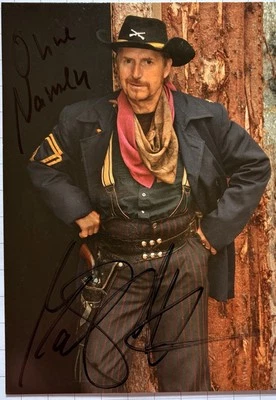 Martin Semmelrogge signiert Winnetou Karte Unterschrift Original Autogramm - Bild 1 von 2