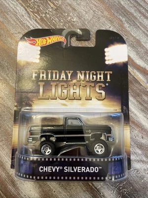 HOT WHEELS 2014 RETRO ENTERTAINMENT CHEVY SILVERADO 4x4 FRIDAY NIGHT LIGHTS - Image 1 of 4