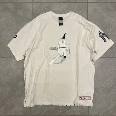 CAMISA NIKE X FUTURA NEW YORK YANKEES POINTMAN BE TRUE 'Blanca' a rayas talla XL Foto 1 de 4