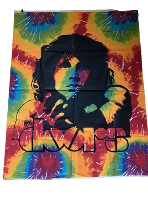 Tapiz de tela de pared vintage tie dye puertas Jim Morrison Foto 1 de 4