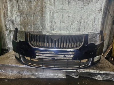 SKODA SUPERB MK2 FRONT BUMPER 2008-2013 COLOUR BLUE - Image 1 of 4