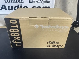 Rockford Fosgate RFX8810 8 dischi CD Changer NUOVO! Audio per auto d'epoca HX2 Power USA! - Foto 1 di 7