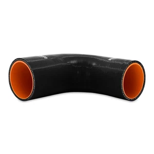 Mishimoto 90-Degree Silicone Transition Coupler, 2.00" to 2.50", Black - Bild 1 von 4