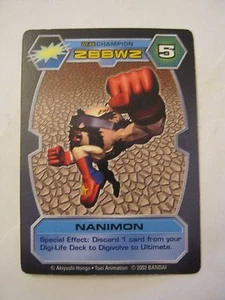 Tarjeta de juego campeón Digimon D-Tector Nanimon #5 DT-46 (011-40) - Imagen 1 de 1