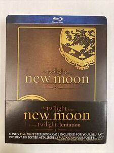Twilight New Moon Bluray Like New, Steel Book Case With Bonus Twilight Case