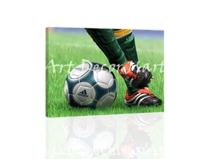 Soccer-Ball 2 - - CANVAS OR PRINT WALL ART - Picture 1 of 2
