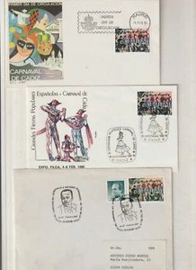 España Carnavales de Cadiz Sobres Conmemorativos año 1986-87 (GT-118) - Bild 1 von 1