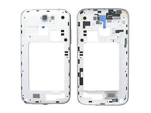 Genuine Samsung Galaxy Note 2 N7105 LTE White Chassis / Middle Cover - GH98-2534