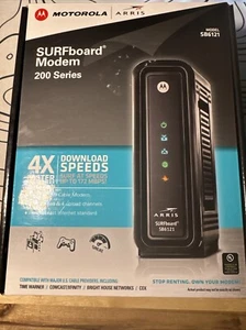 Motorola SURFboard Modem 200 Series SB6121 Model - Picture 1 of 6