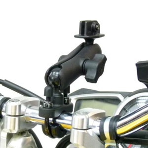 RAM Double Socket Arm & U-Bolt Handlebar Camera Mount fits Garmin VIRB - Picture 1 of 4