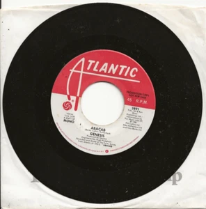 GENESIS ABACAB MONO/STEREO VERSIONS RARE 7 INCH USA PROMO VINYL SINGLE - Picture 1 of 1