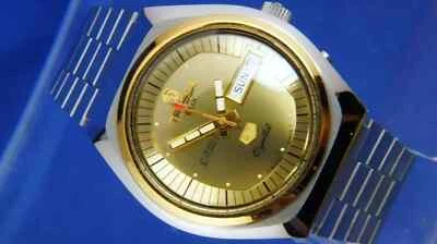 Reloj Automático Tressa Lux Cristal Vintage Retro Suizo Años 70 Nuevo de Lote Antiguo Cal AS 5206 Foto 1 de 4