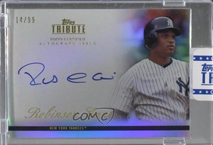 2012 Topps Tribute Auto /99 Robinson Cano #TA-RC Auto