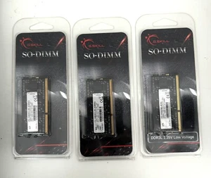 8 GB (2GB × 2) (4GBx1) GSkill SO-DIMM DDR3-1600, DDR3-1333 - Picture 1 of 4