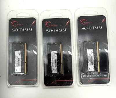 8 GB (2GB × 2) (4GBx1) GSkill SO-DIMM DDR3-1600, DDR3-1333 - Image 1 of 4