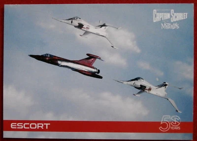 CAPTAIN SCARLET 50 YEARS - Card #17 - ESCORT - Unstoppable Cards 2017 - Image 1 of 2
