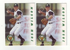 2001 Grandstand Kane County Cougars Josh Wilson #29  - 2 Card Lot