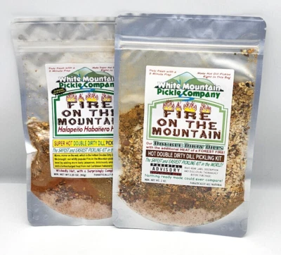 WHITE MOUNTAIN PICKLE COMPANY White Mountain Pickle Co. - Fire On The Mountain Duo 2-Pack Pickling Kits