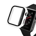 iWatch Hard Case Cover Screen Protector for Apple Watch 7 6 5 4 SE Glass41/45mm