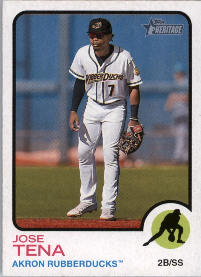 2022 Topps Heritage Minors Baseball Card Pick - Image 1 of 1