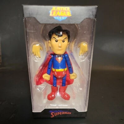 *NUEVO* Herocross SUPERMAN Liga de la Justicia Mini Figura de Metal Híbrida Pies Magnéticos Foto 1 de 4