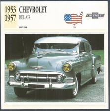 EDITO-SERVICE S A 1991 CLASSIC CARS-1953-1957-CHEVROLET BEL AIR