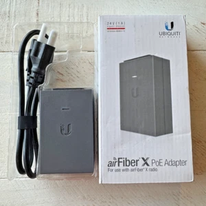 Ubiquiti AirFiber X PoE Adapter 24V (1A) 810354023316 - New - Picture 1 of 6