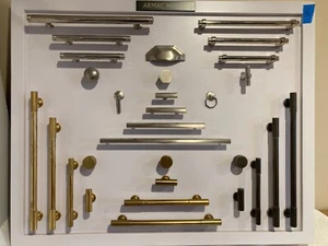 Armac Martin Display Board Hardware 30 Total Pieces Mix size and Finishes - Picture 1 of 1