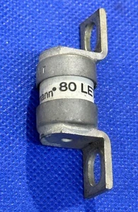 Bussmann by Eaton 80LET Fuse, Fast Acting HRC, 80A 240 VAC, Bolt, LET Series - Picture 1 of 2