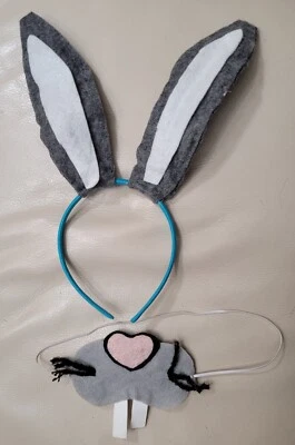 手工制作兔子耳朵和鼻子 — 第 1/3 张图片